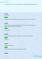 Fema Is 241 Actual Exam Test Paper Full Questions Correct Responses&period;pdf