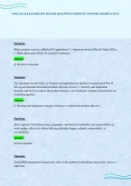 Fema Is 241 Exam Review Solved Questions Complete Answers Graded A Plus&period;pdf