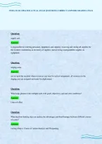 Fema Is 241 Updated Actual Exam Questions Correct Answers Graded A Plus&period;pdf
