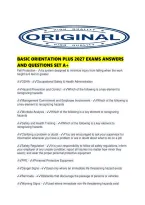 Basic Orientation Plus 2027 Exams Answers And Questions Set A&period;pdf