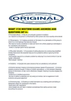 Mgmt 3720 Midterm Exams Answers And Questions Set A&period;pd