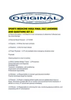 Sports Medicine Hosa Final 2027 Answers And Questions Set A&period;pdf