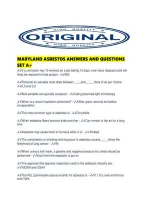 Maryland Asbestos Answers And Questions Set A&period;pdf