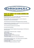 Psych 105 Correct 2027 Exams Answers And Questions Set A&period;pdf