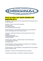 Psych 105 Final 2027 Exams Answers And Questions Set A&period;pdf