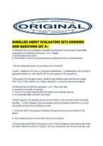 Enrolled Agent Evaluation Sets Answers And Questions Set A&period;pdf