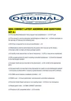 Qma Correct Latest Answers And Questions Set A&period;pdf