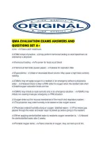 Qma Evaluation Exams Answers And Questions Set A&period;pdf