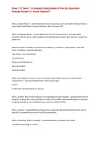 Dnap 711 Exam 1 &vert; Complete Study Guide & Practice Questions Already Graded A&plus; Latest Update&excl;&excl;&excl;