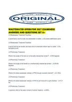 Wastewater Operator 2027 Examiners Answers And Questions Set A&period;pdf