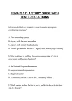 Fema&lowbar;Is&lowbar;111&lowbar;A&lowbar;Livestock&lowbar;In&lowbar;Disasters&lowbar;Practice&lowbar;Test&lowbar;2026&lowbar;Tested&lowbar;Questions&period;pdf