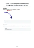 Log Bolc Lsco 1 Frequently Tested Actual&NewLine;Exam Questions With Correct Answers