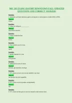 Mic 205 Exam 3 Daydif Downtown Fall Updated&NewLine;Questions And Correct Answers