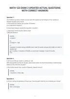 Math 142 Midterm 1 Study Guide&colon; Integral&NewLine;Calculus Concepts And Definitions Updated&NewLine;Actual Questions With Correct Answers