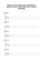 Math 150 Exam 3 Updated Actual Questions And&NewLine;Correct Answers