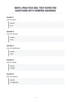 Math&comma; Practice Ged&comma; Test Expected&NewLine;Questions With Verified Answers