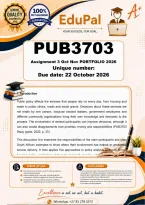 PUB3703 October November PORTFOLIO &lpar;COMPLETE ANSWERS&rpar; 2026 - DUE 22 October 2026