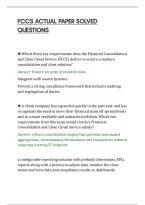 Fccs Actual Paper Solved&NewLine;Questions&NewLine;