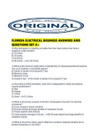 Florida Electrical Business Answers And Questions Set 1&period;Pdf