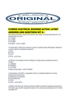 Florida Electrical Business Actual Latest Answers And Questions Set A&period;pdf