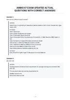 Ammo 67 Exam Updated Actual&NewLine;Questions With Correct Answers