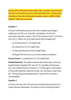 Barkley FNP Certification Review 2026&ndash;2027&colon; Complete 150-Q Practice &NewLine;Test Bank with Verified Answers & Detailed Rationales &vert; Family Nurse &NewLine;Practitioner Post-Test & Diagnostic Readiness Exam &vert; AANP & ANCC&NewLine;Aligned &vert; 100&percnt; Pass Guarantee