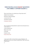 Nser 7210 Final Exam 2026&sol;2027 Questions And Correct Answers Graded A&plus;&NewLine;&NewLine;
