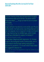 Abnormal Psychology Macmillan Learning&period;Final Test Paper 20262027&period;&NewLine;