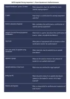 DOTD Asphalt Paving Inspection 1 Exam &vert; Practice Questions with Verified Answers PDF &vert; Louisiana Asphalt Inspection Certification Study Guide 2026&ndash;2027