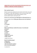 Ardms Spi Exam With Updated&comma;Reviewed Questions And Correct&comma; Verified Answers Graded A&plus;&excl;&excl;&excl;