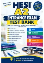 HESI A2 Exam Prep Test Bank &ndash; Practice Questions&comma; Answers & Rationales&NewLine;&NewLine;