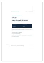 Galen Nur 265 Exam 2 Exam &vert; 75 Nclex-Style Questions & Detailed &NewLine;Rationales &vert; Oxygenation & Endocrine &vert; Advanced Med-Surg &vert; &NewLine;2026&sol;2027 Update&period;