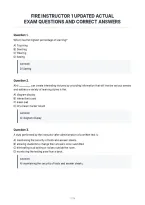 Fire Instructor 1 Updated Actual&NewLine;Exam Questions And Correct Answers