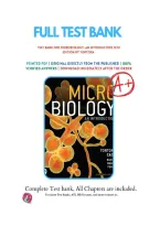 Microbiology&colon; An Introduction 14th Edition Tortora &vert; Complete Test Bank Chapters 1&ndash;28 with Answers & Rationales 2026&sol;2027