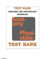 Test Bank - OpenStax Anatomy and Physiology&NewLine;Comprehensive Chapter Coverage &vert; Graded A&plus; &vert; Verified Answers &vert; Latest Edition