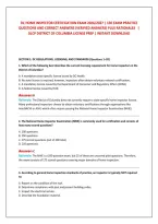 Dc Home Inspector Certification Exam 2026&sol;2027 &vert; 150 Exam Practice &NewLine;Questions And Correct Answers &lpar;Verified Answers&rpar; Plus Rationales   &vert; &NewLine;Dlcp District Of Columbia License Prep &vert; Instant Download