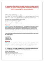 Dc Health Educator Certification Exam 2026&sol;2027 &vert; 250 Exam Practice &NewLine;Questions And Correct Answers &lpar;Verified Answers&rpar; Plus Rationales &vert; &NewLine;Dc Health Ches Nchec Prep &vert; Instant Download