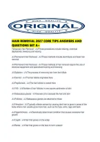 Hair Removal 2027 Core Tips Answers And Questions Set A&period;pdf