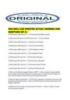 Ada Bolc Law Updated Actual Answers And Questions Set A&period;pdf