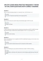 Api 570 Closed Book Practice Frequently Tested&NewLine;Actual Exam Questions With Correct Answers