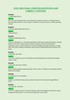 Couc 601 Exam 1 Updated Questions And&NewLine;Correct Answers