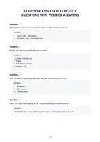 Guidewire Associate Expected&NewLine;Questions With Verified Answers