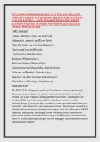 Wgu D236 Pathophysiology Exam Actual Exam 2026&sol;2027 &ndash; &NewLine;Complete Exam-Style Questions &vert; Detailed Rationales &ndash; &NewLine;Pass Guaranteed &ndash; A&plus; Graded Questions And Correct &NewLine;Answers &lpar;Verified Answers&rpar; Plus Rationales 2026 Q&A &vert; &NewLine;Instant Download Pdf&period; 