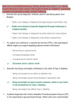 NUR 2063 Pathophysiology Final Exam Study Guide 2026&sol;2027 with Practice Questions Answers and Rationales
