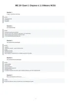 Mie 201 Ncsu Exam 2 Practice Tests And Solutions