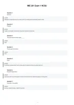 MIE 201 STUDY GUIDE AND EXAM PREP&lpar;PACKAGE DEAL&rpar;