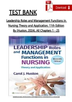 20210927072931 615172Dba8717 Leadership Roles And Management Functions In Nursing 10Th Edition Ma&period;&period;&period; - Graded A&plus;&period;&period;&period;