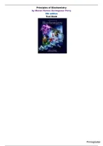 Principles of Biochemistry 5th Edition Moran&comma; Horton&comma; Scrimgeour & Perry Test Bank &vert; A&plus; Graded Questions and Answers