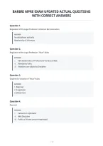 Barbri Mpre Exam Updated Actual Questions&NewLine;With Correct Answers