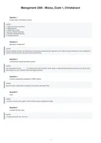 Mgt 3300 Practice Exams With Answers And Explanations